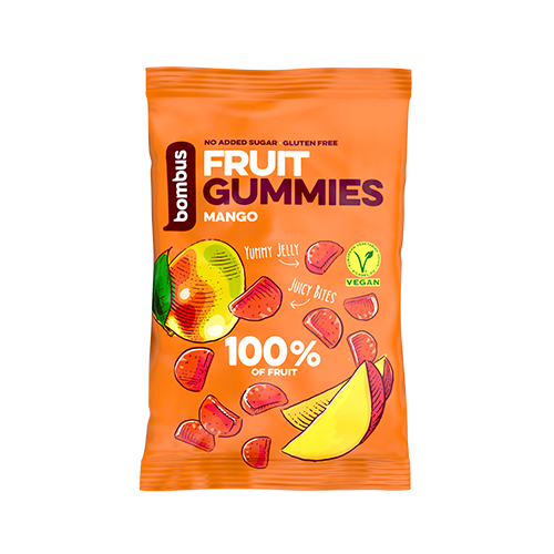 BOMBUS Fruit Gummies 35 g Mango