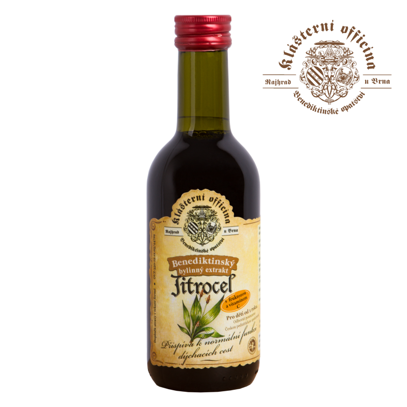 Bylinkový sirup jitrocel KLÁŠTERNÍ OFFICÍNA 290 g