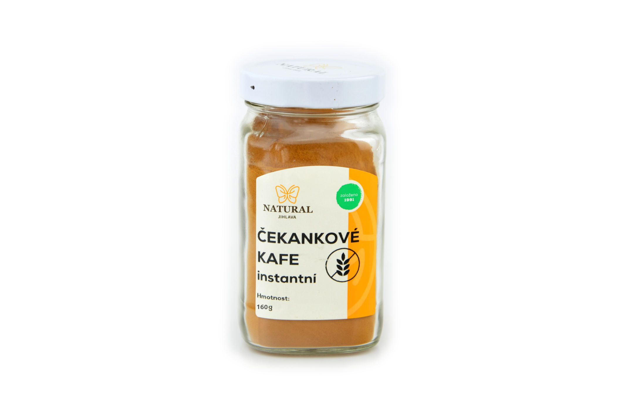 Kafe čekankové instantní bez lepku NATURAL 160 g