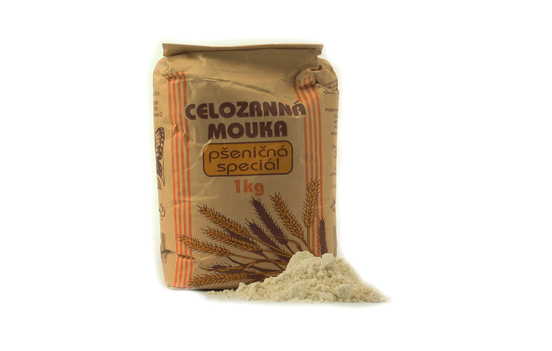 Celozrnná mouka pšeničná speciál NATURAL 1 kg