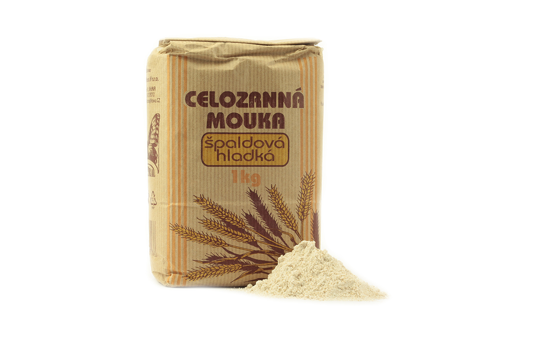 Celozrnná mouka špaldová hladká NATURAL 1 kg