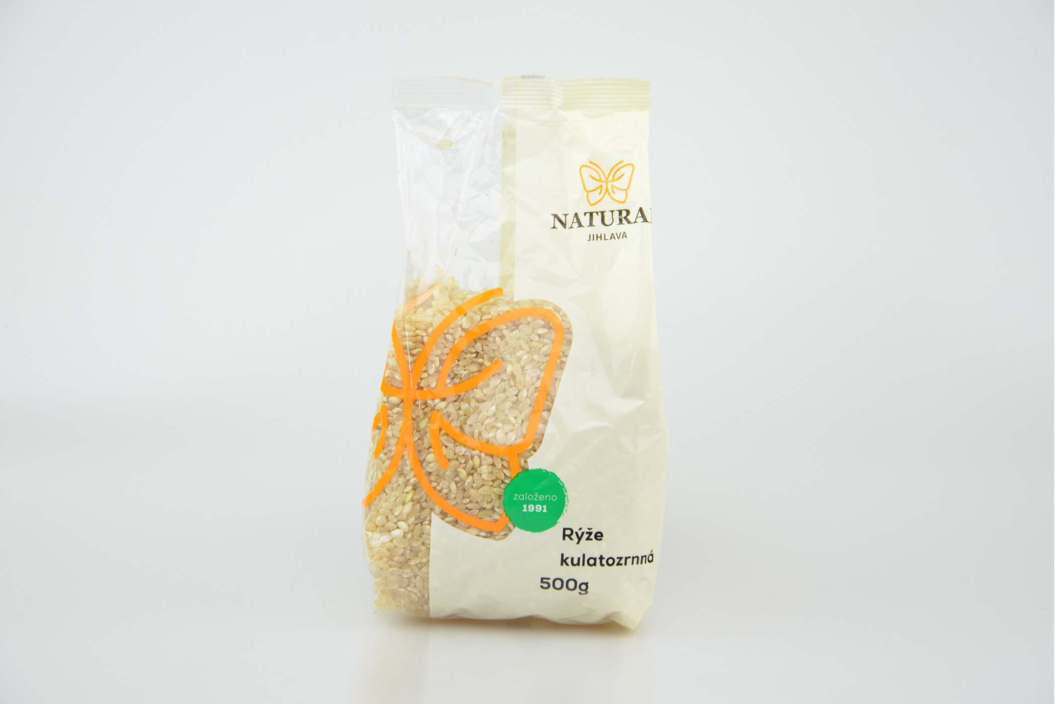 Rýže kulatozrnná short NATURAL 500 g