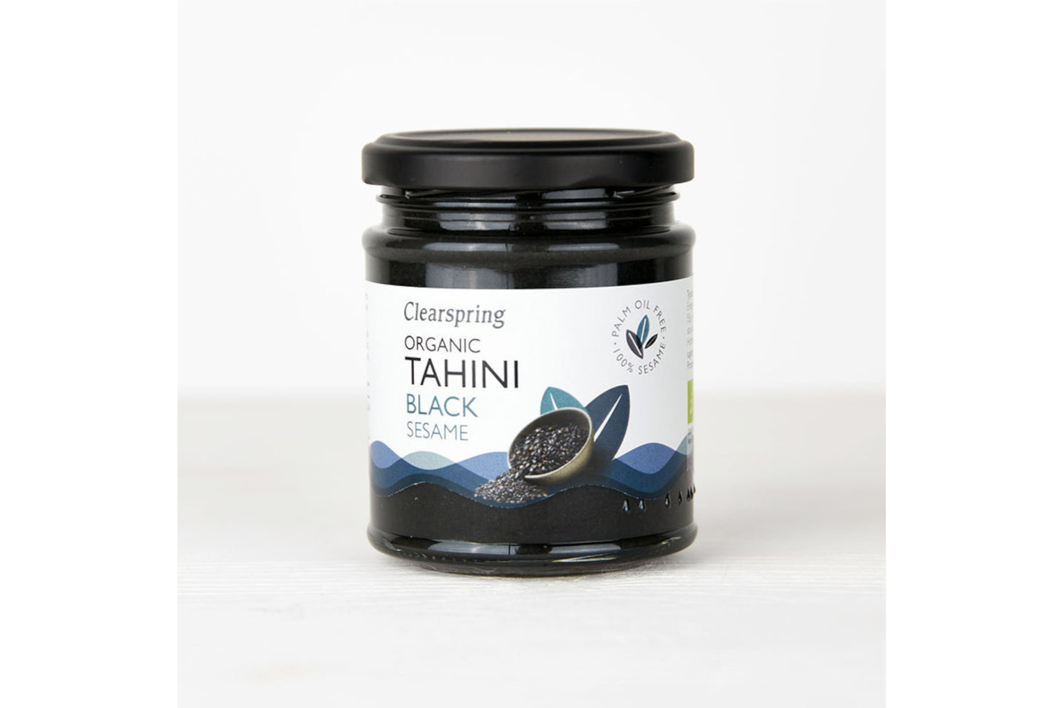 Fotografie Tahini z černého sezamu BIO CLEARSPRING 170 g
