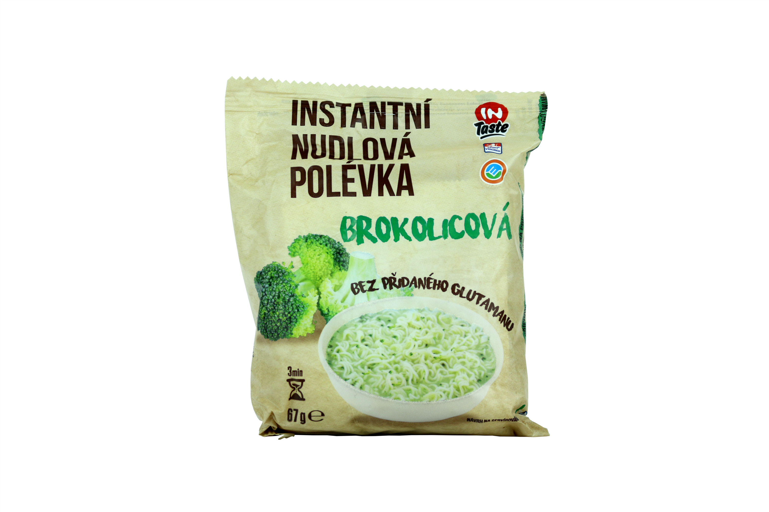 Fotografie Instantní nudlová polévka brokolicová ALTIN 67 g