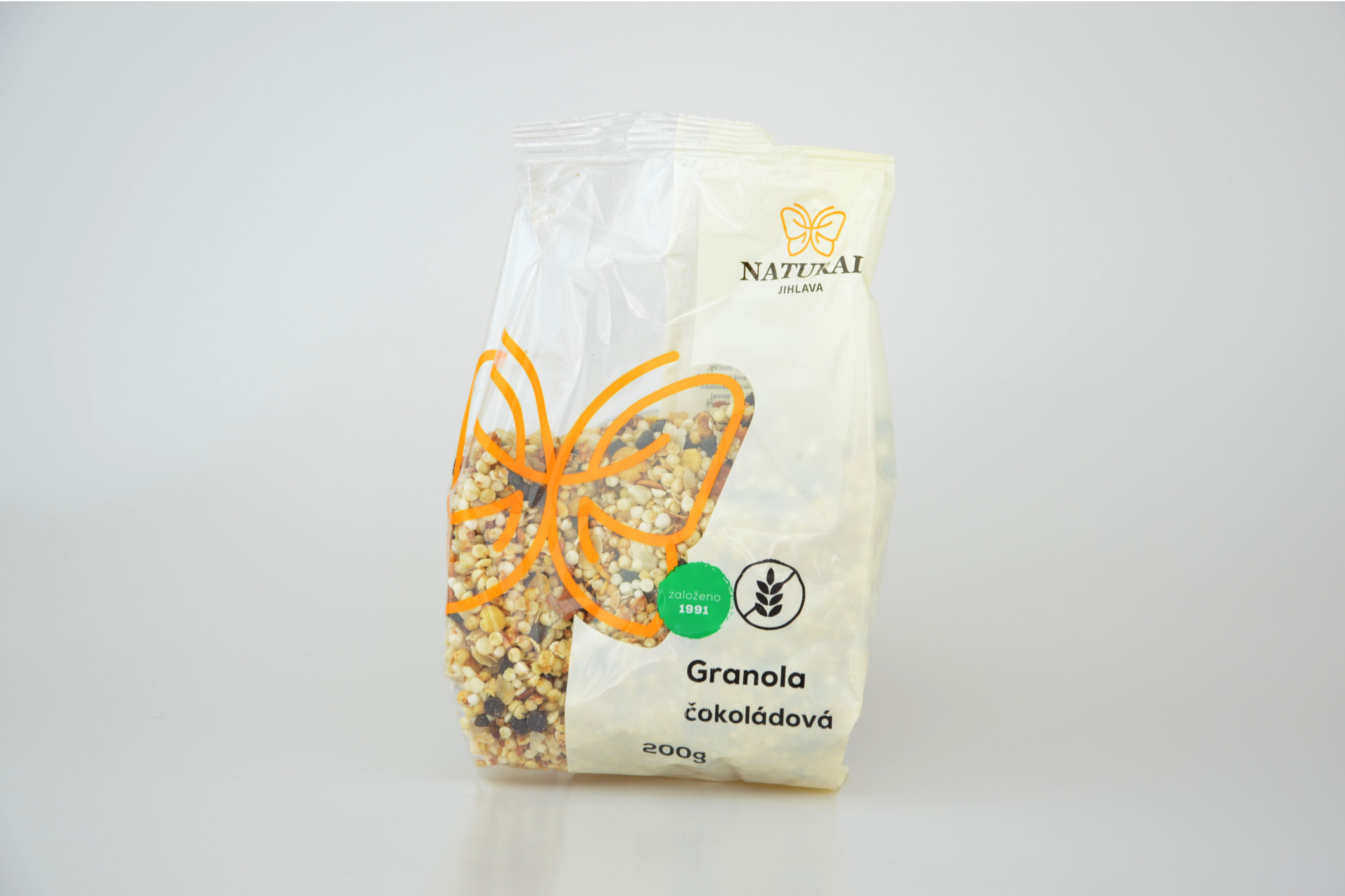 Granola čokoládová bezlepková NATURAL 200 g