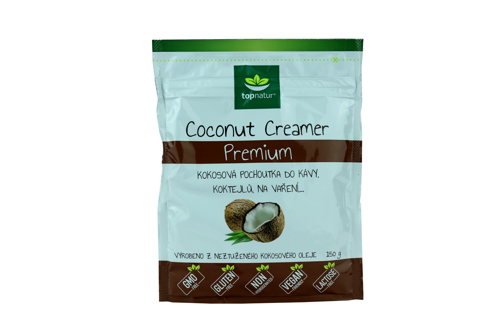 Fotografie Topnatur Kokosová smetana (Coconut Creamer Premium) 150 g Topnatur A132:z68585