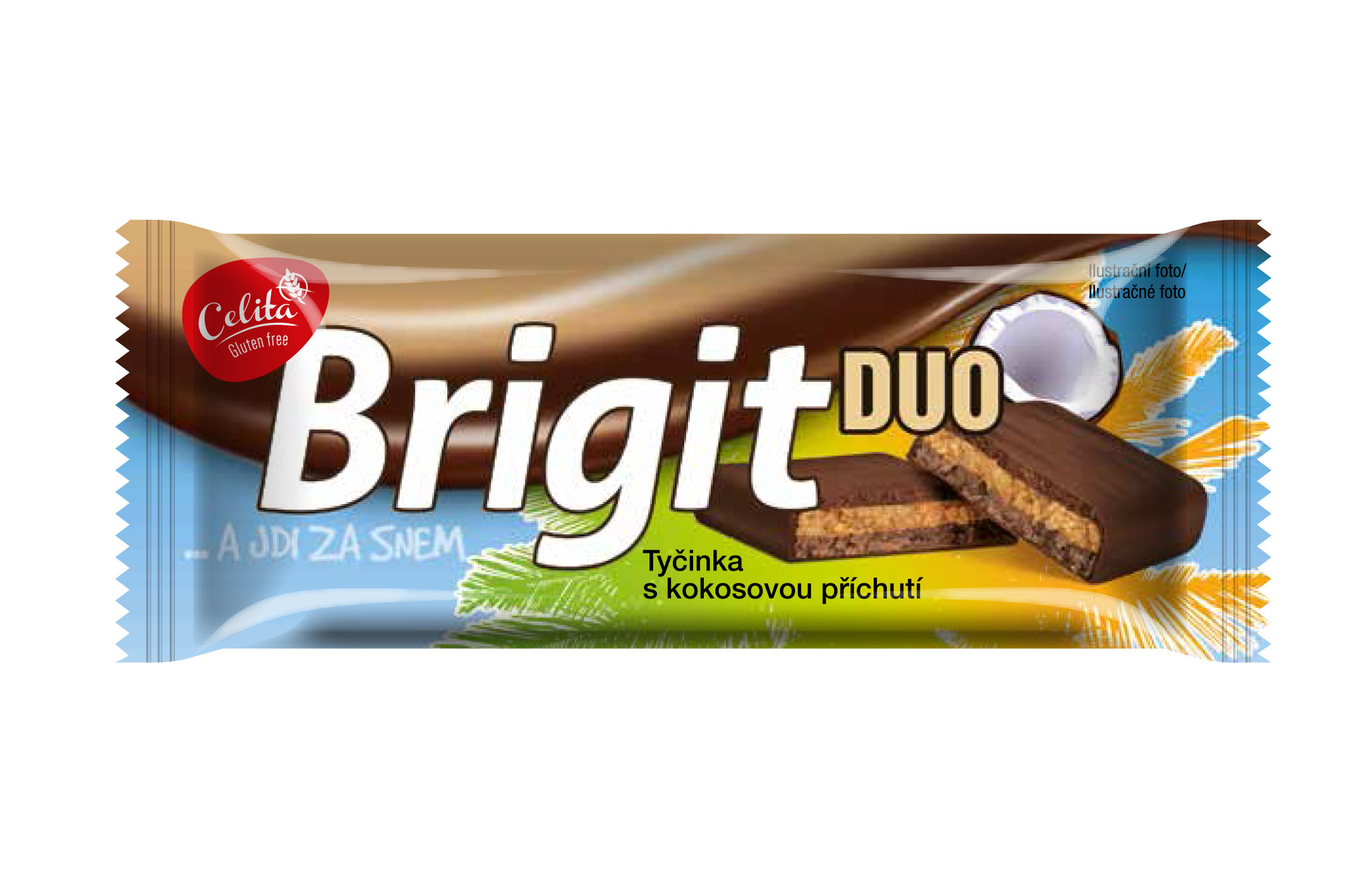 Tyčinka Brigit DUO 90 g