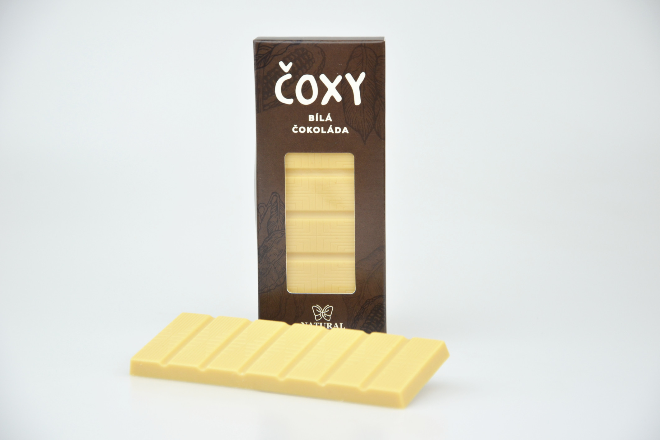 ČOXY čokoláda bílá s xylitolem NATURAL 50 g