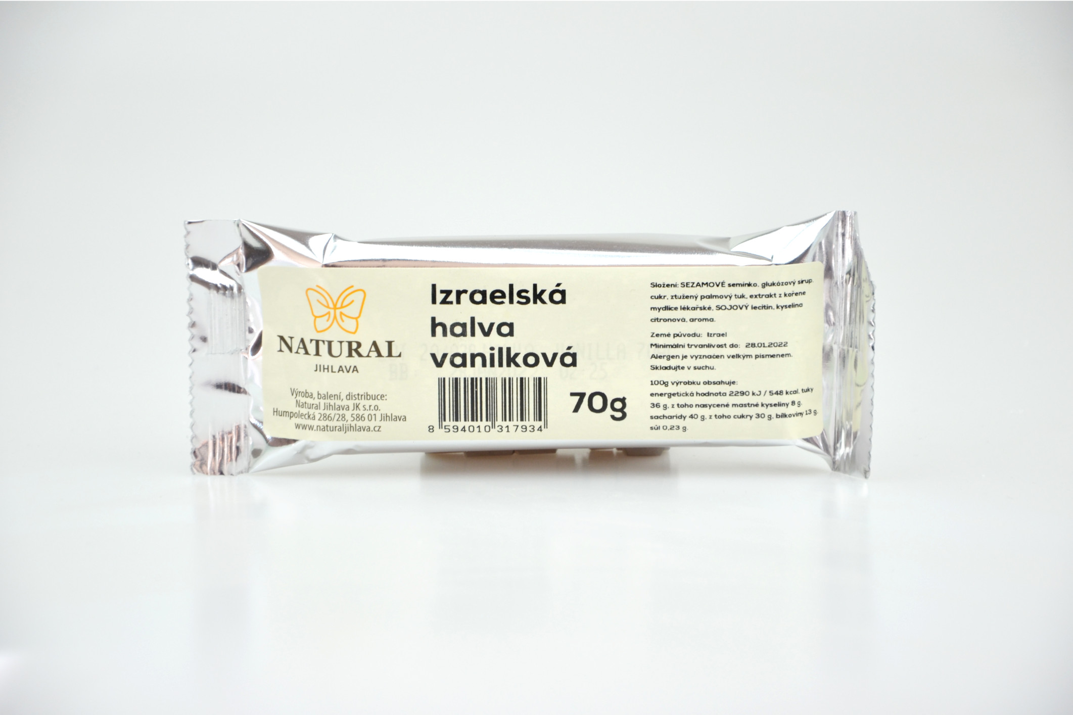 Chalva Izrael vanilka 70 g