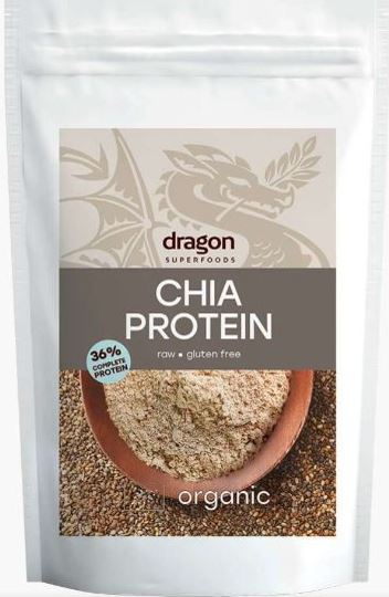 Fotografie Dragon BIO RAW Chia protein 200 g