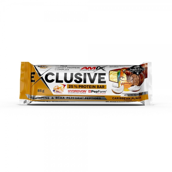Exclusive Protein bar Caribbean Punch 85 g