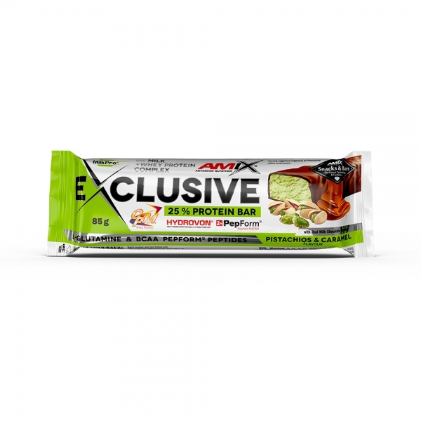 Exclusive Protein bar Pistácie-Karamel 85 g