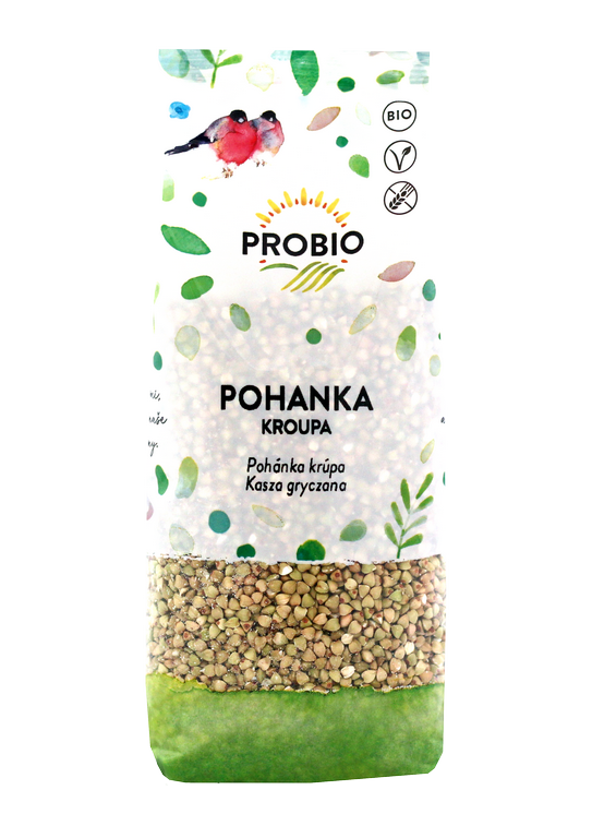 Fotografie Pohanka kroupa PROBIO BIO 500 g