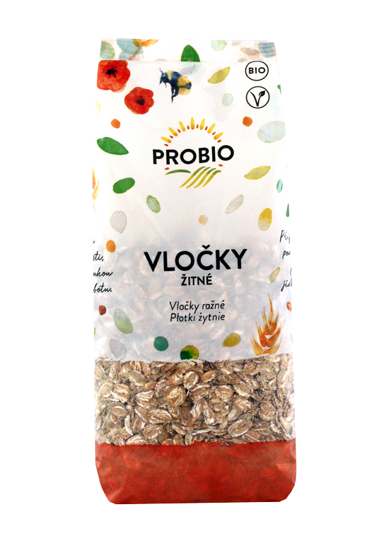 Vločky žitné PROBIO 250 g