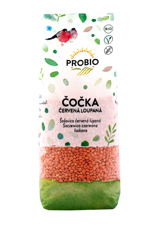 Čočka červená loupaná PROBIO BIO 500 g