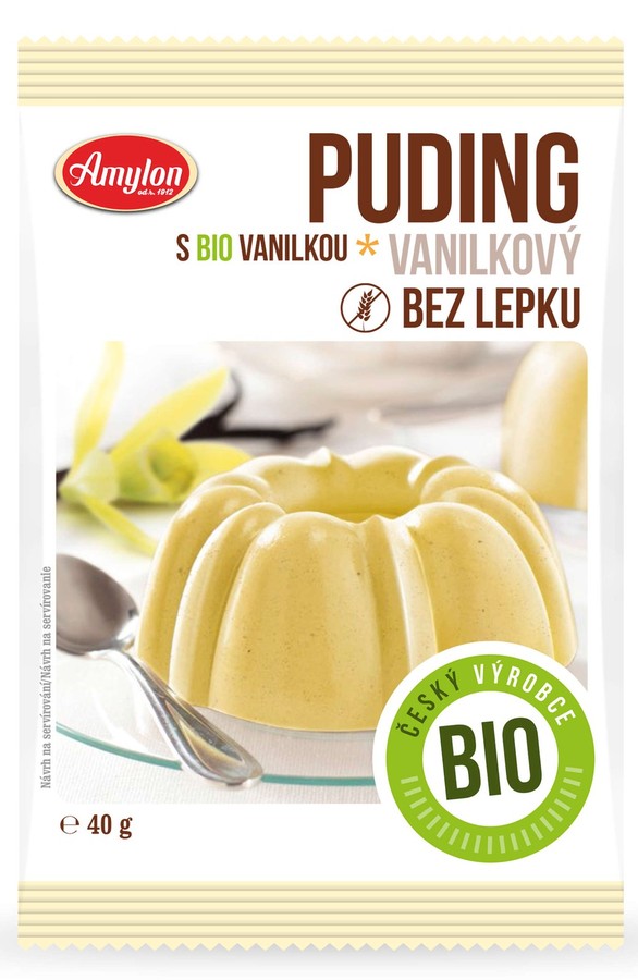 Puding vanilkový AMYLON BIO 40 g