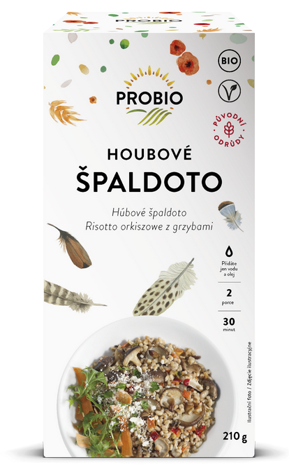 Špaldoto houbové PROBIO BIO 210 g