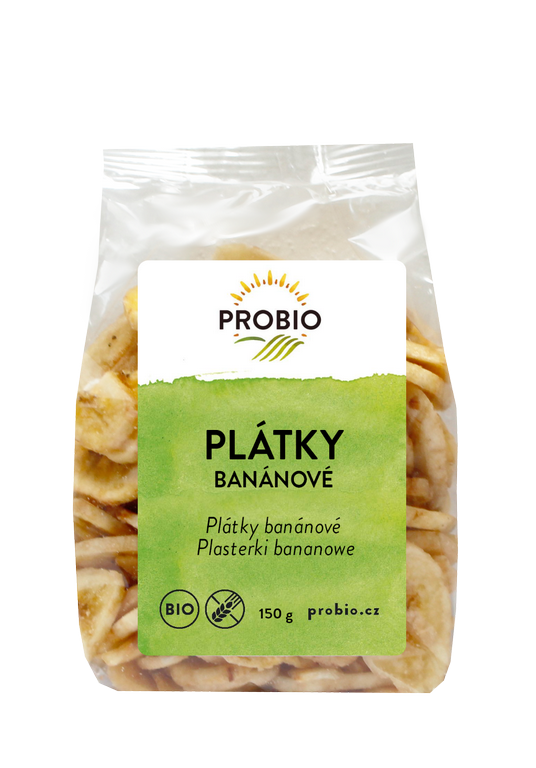 Plátky banánové PROBIO BIO 150 g