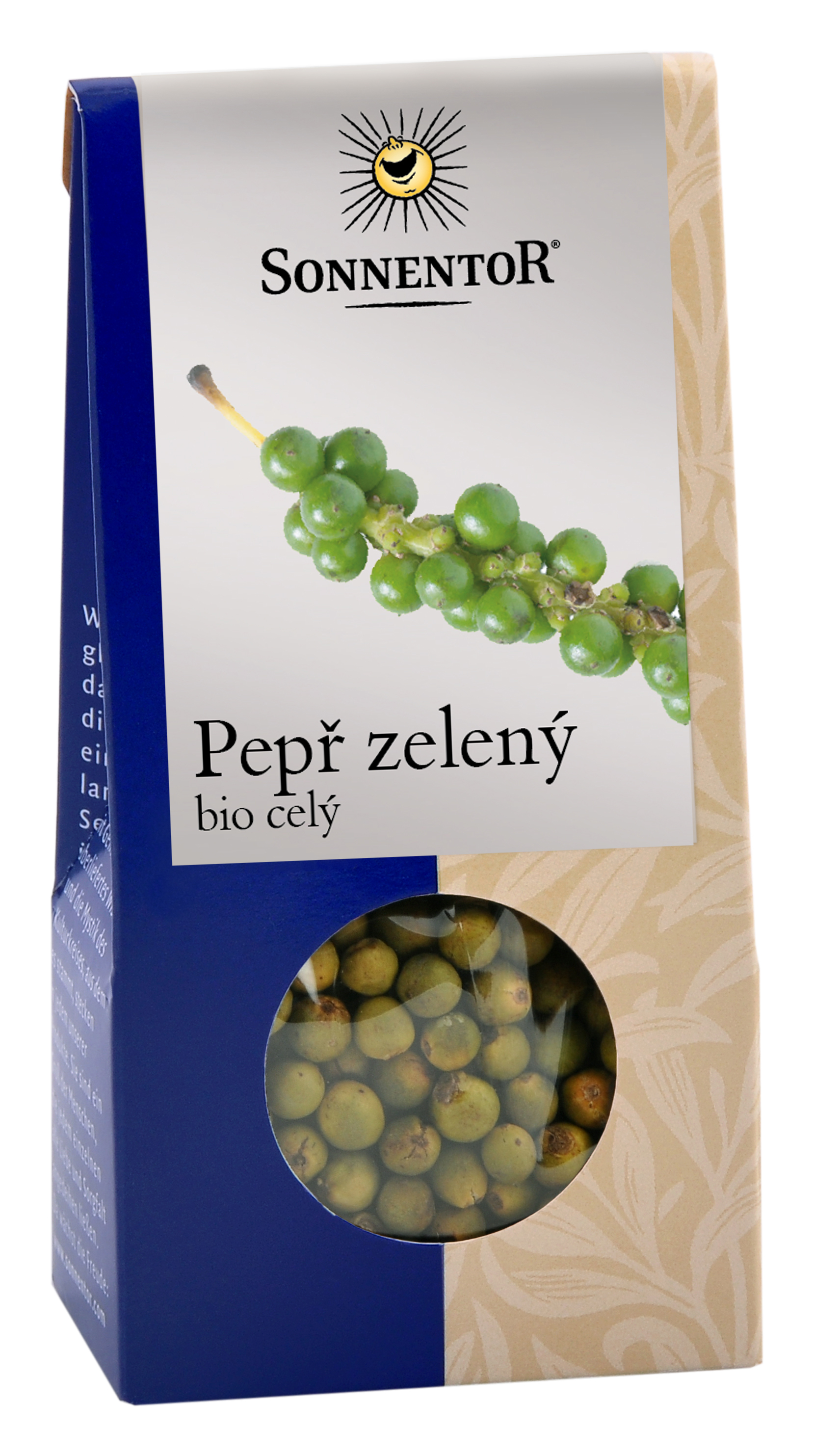 Pepř zelený BIO, celý 12 g SONNENTOR