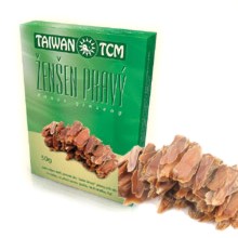 Ženšen TaiwanTCM mladý 3-letý 50 g /zelená