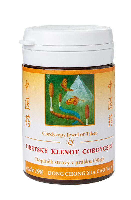 198 Tibetský klenot Cordyceps 30 g TCM Herbs