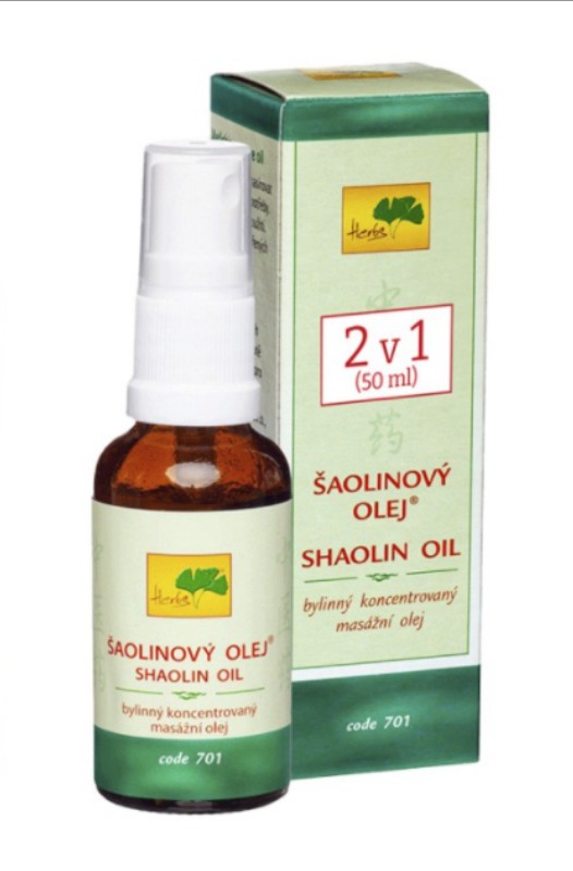 700 Shaolinový olej 50 ml TCM Herbs