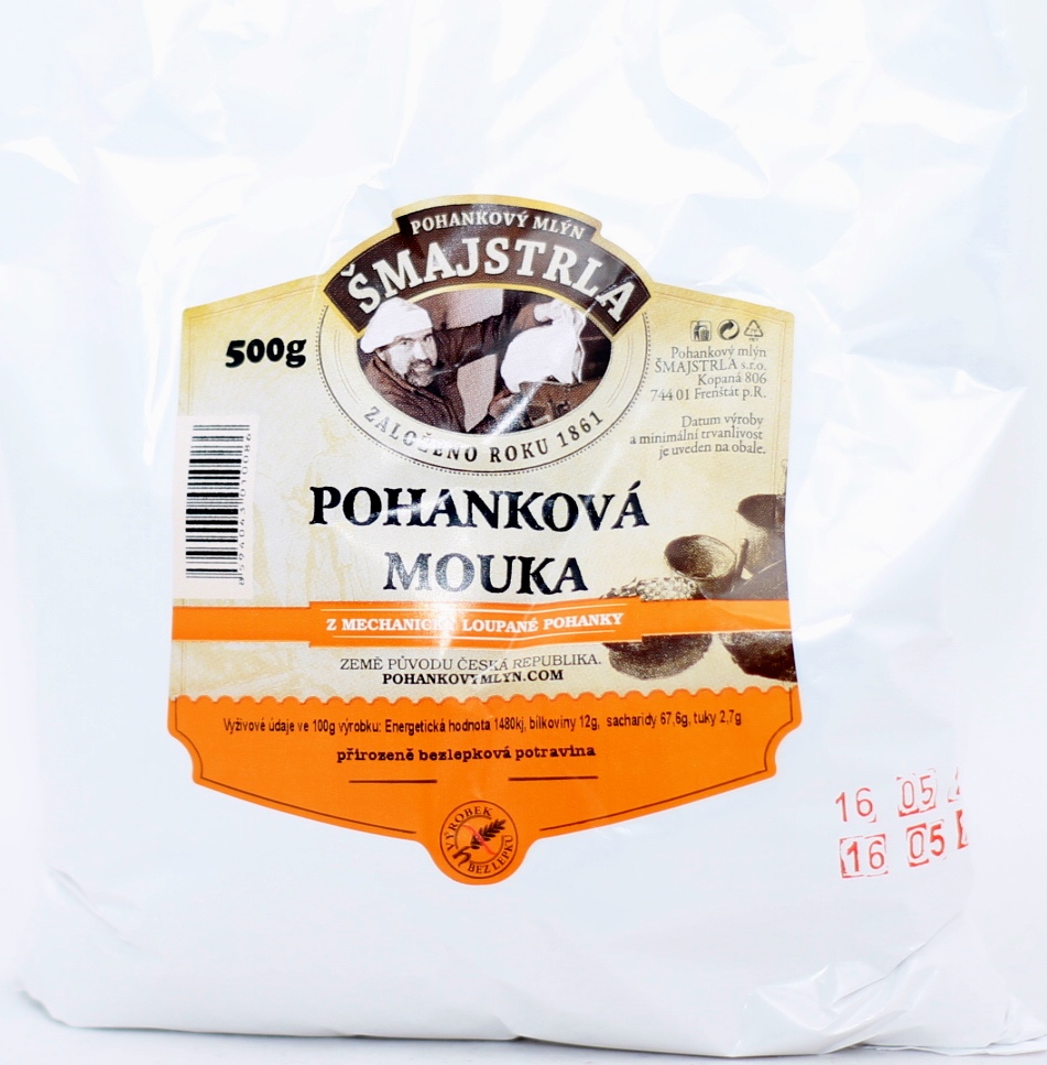 Mouka pohanková bezl. 500 g ŠMAJSTRLA