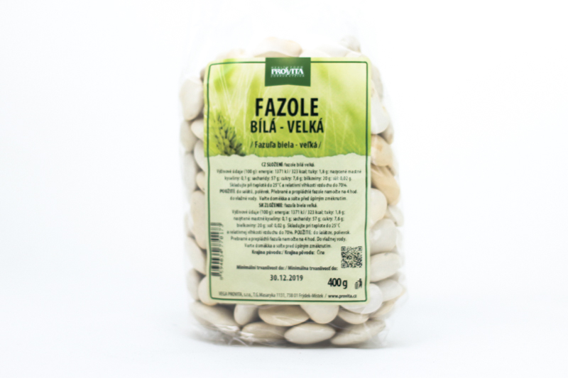 Fazole bílá velká 400 g PROVITA