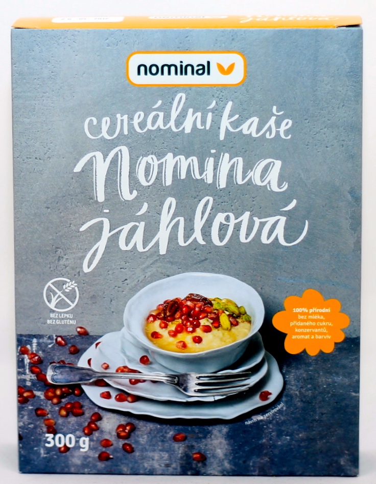 Nomina jáhlová instantní kaše bezl. 300 g NOMINAL