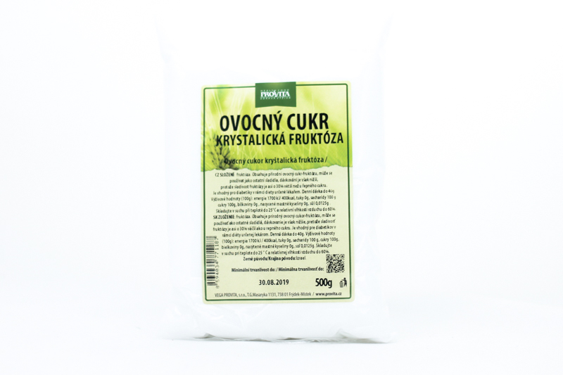 Cukr ovocný-fruktóza 500 g PROVITA