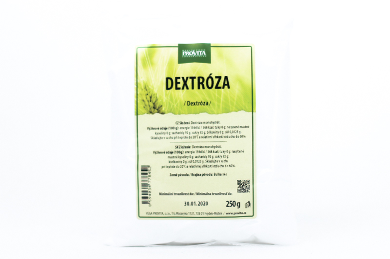 Dextróza 250 g PROVITA
