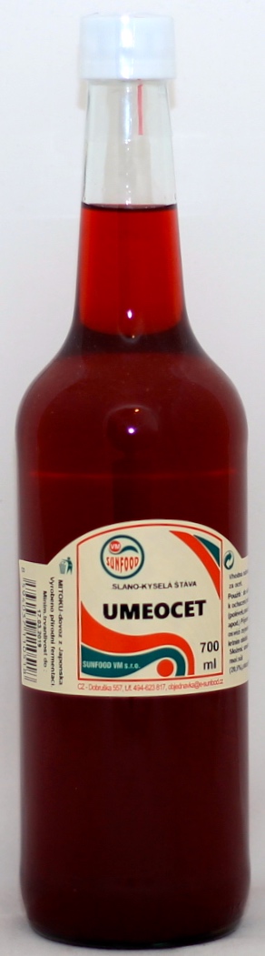 Fotografie Umeocet 700 ml SUNFOOD