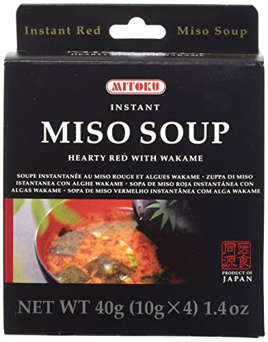 Fotografie Polévka Miso s wakame instantní 40 g MITOKU