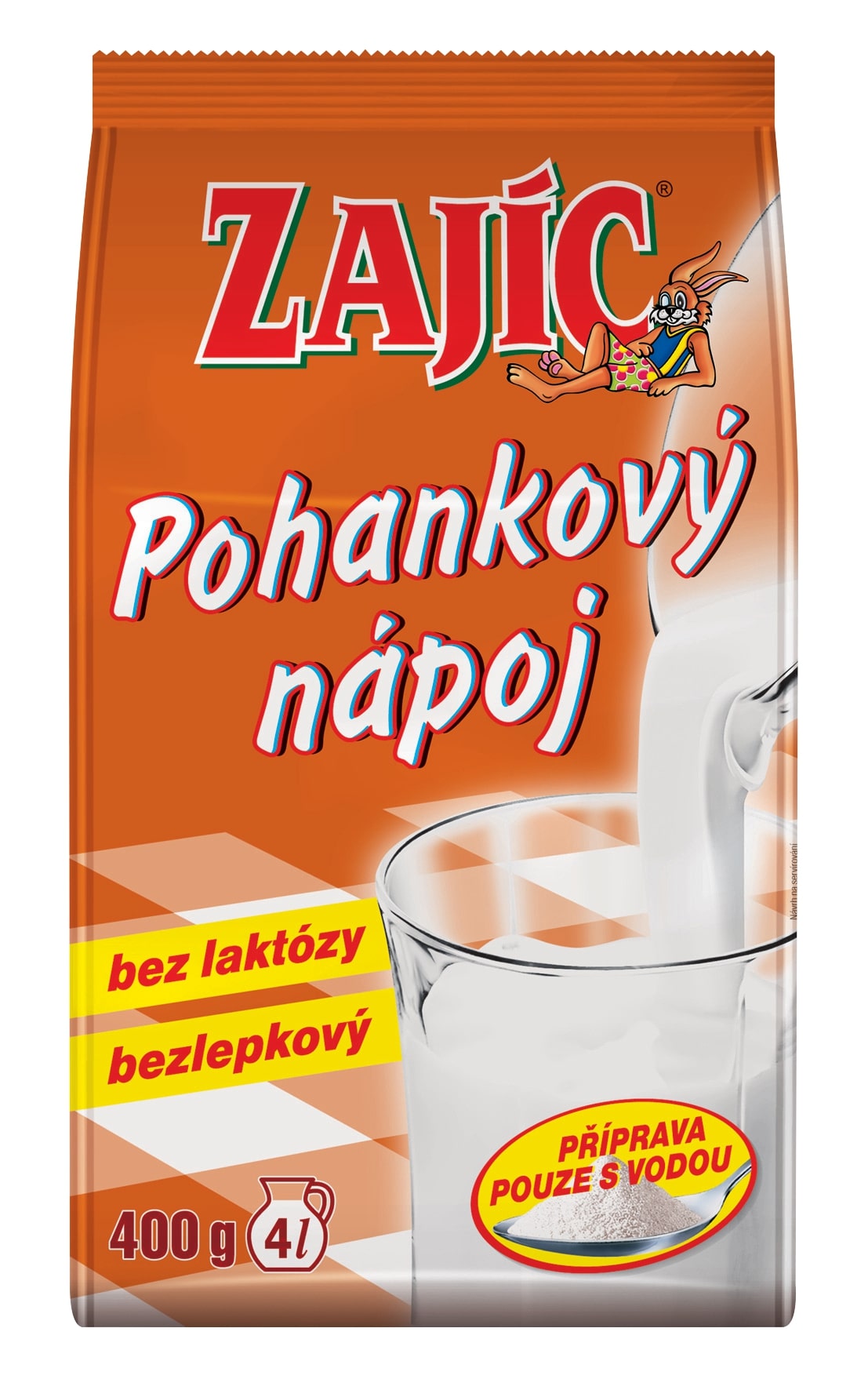 Zajíc Pohankový nápoj - sáček 400 g MOGADOR