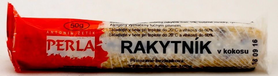 Fotografie Rakytník v kokosu 50 g PERLA