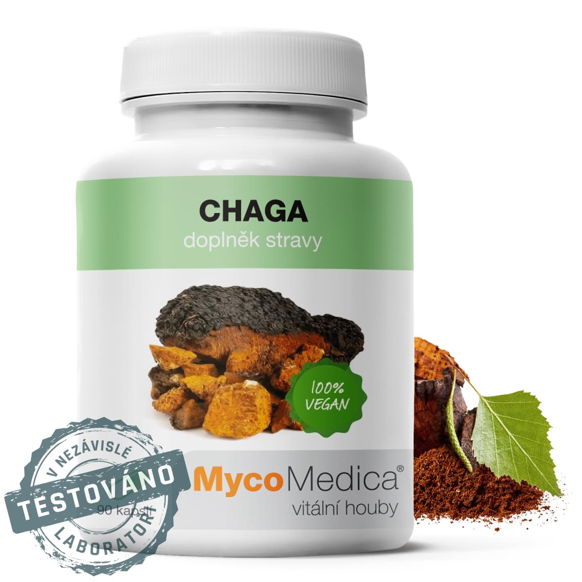 Chaga 90x500mg MycoMedica