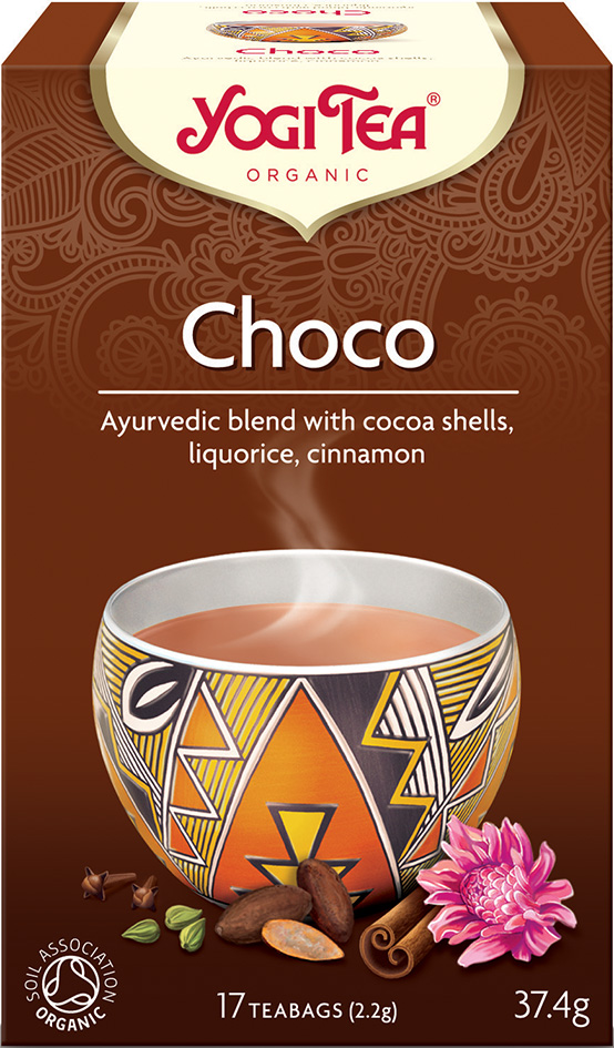 Fotografie Choco Yogi Tea 17x2,2 g BIO