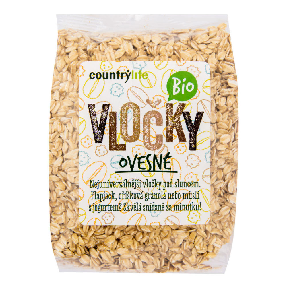 Vločky ovesné COUNTRY LIFE BIO 500 g