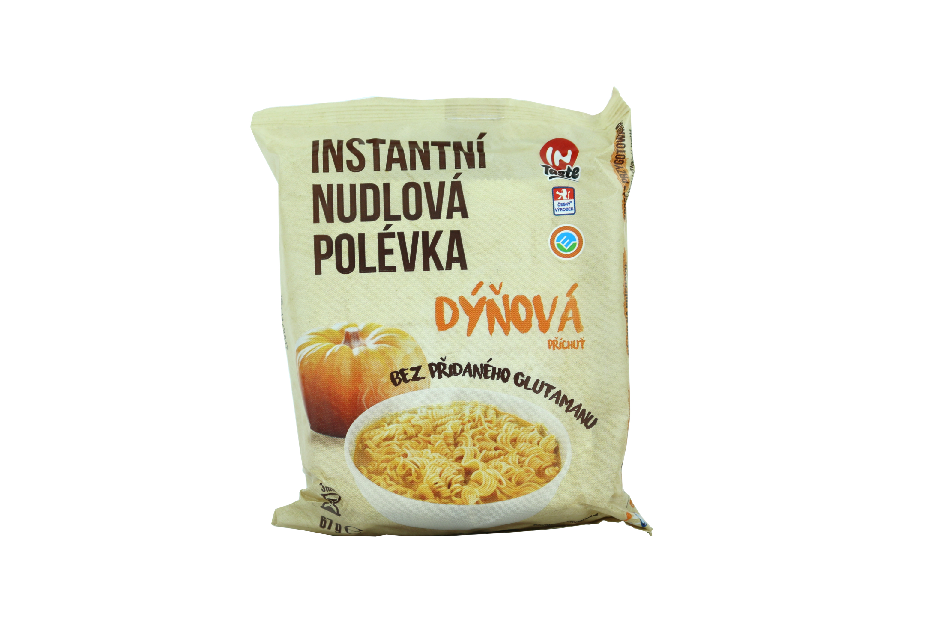 Fotografie Polévka nudlová dýňová 67 g IN TASTE