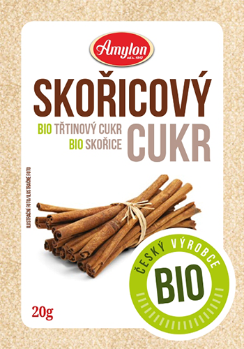 Cukr skořicový AMYLON BIO 20 g