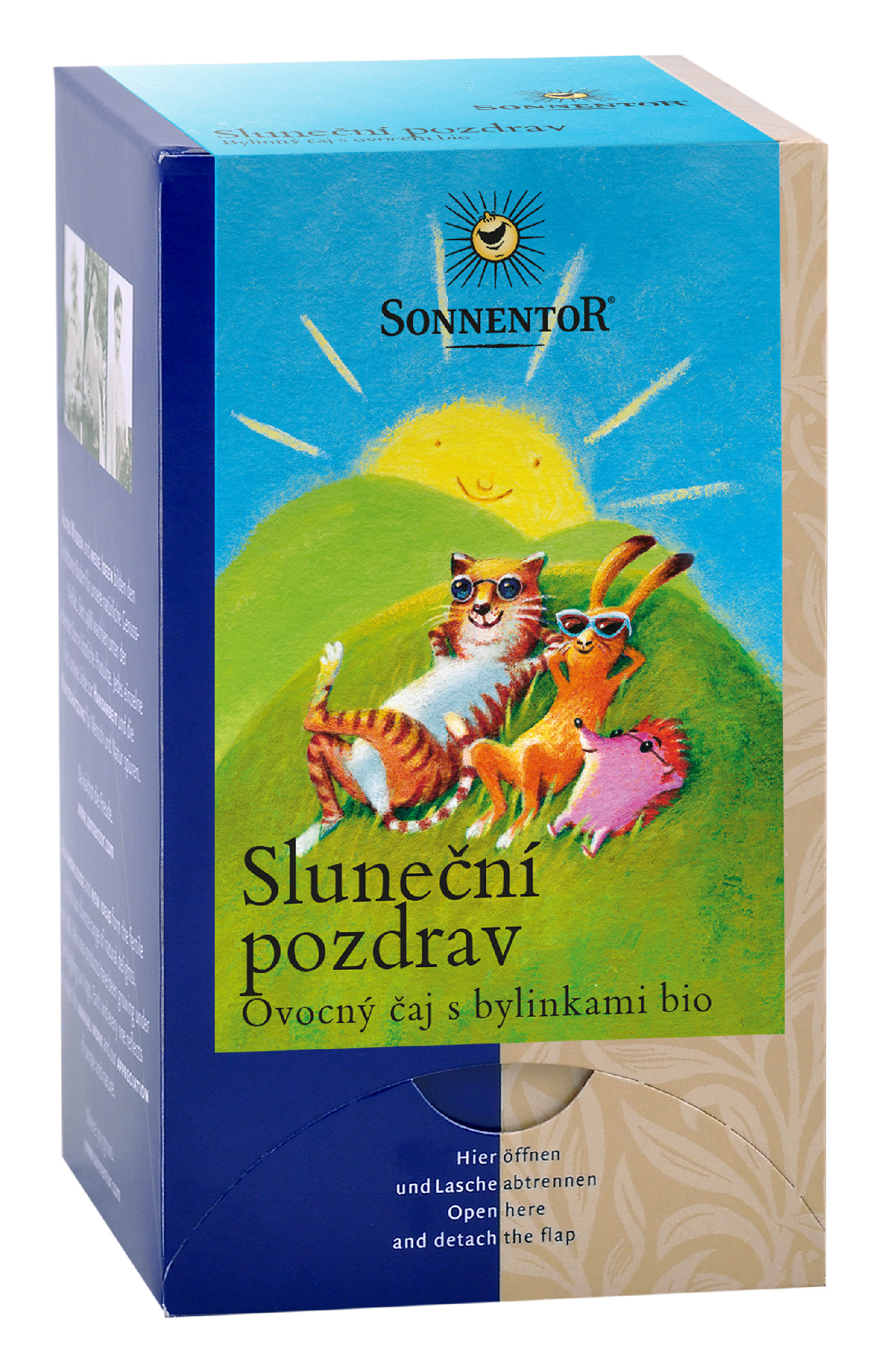 Fotografie Sonnentor Bio Sluneční pozdrav porc. dvoukomorový 45 g