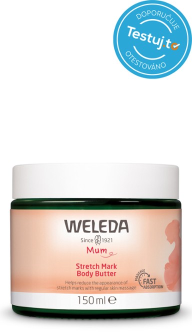 Tělové máslo proti striím 150 ml WELEDA