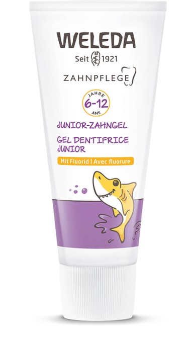 Fotografie WELEDA Junior zubní gel s fluoridem 50 ml