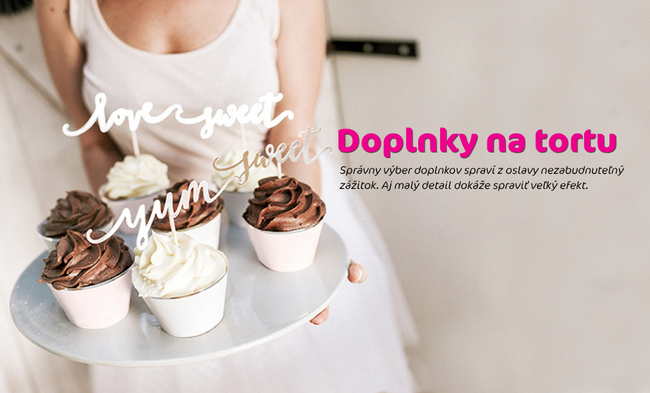 Doplnky na tortu