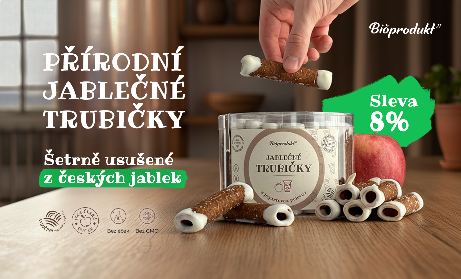 Jablečné trubičky