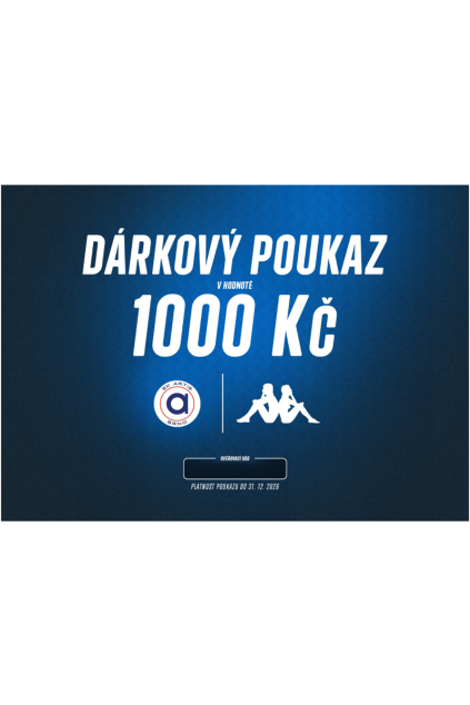 darkovy poukaz artis v hodnote 1000 kc