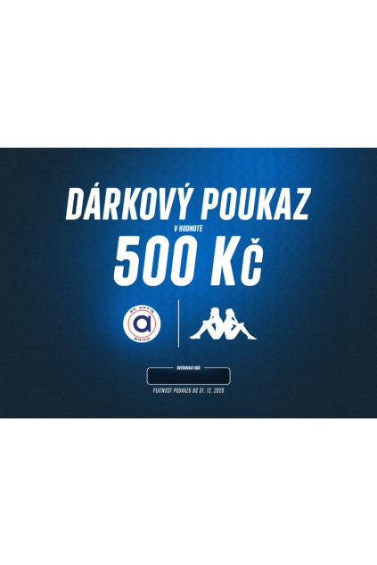 darkovy poukaz artis v hodnote 500 kc