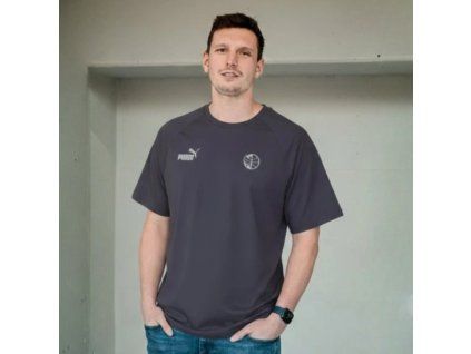 Modré triko PUMA pánské