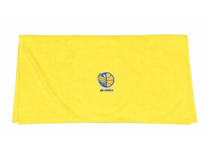 Žlutá osuška BK OPAVA 70x140 cm