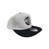 Černo-šedá kšiltovka SNAPBACK PRO